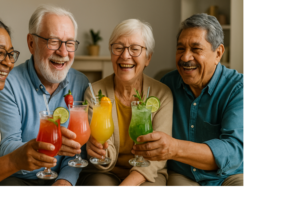 Latest Health Drinks and Mocktails: Safe Alcohol Alternatives for Seniors