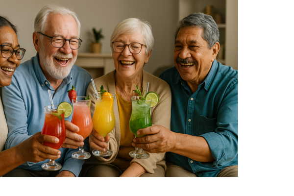 Latest Health Drinks and Mocktails: Safe Alcohol Alternatives for Seniors