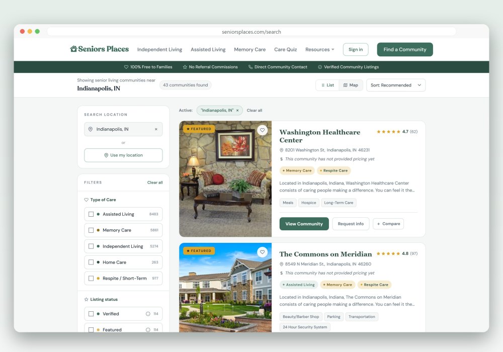 The New Seniors Places: What Changed for Families
